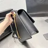 Sunset Cross Body Bags Leather Shoulder Bag Designer Women Chain Handbags Fashion Wallet Purse with tag Dust Bag BOX