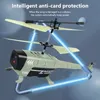 Intelligent Uav Rc Helicopter 3.5Ch 2.5Ch Rc Plane 2.4G Rc Helicopters for Adults Obstacle Avoidance Electric Airplane Flying Toys for Boys 230214