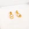 2022 Boucle d'oreille de charme de qualité supérieure en design creux plaqué or 18 carats pour femmes, bijoux de fiançailles, cadeau avec tampon de boîte PS7680190p2150292