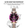 Montres-bracelets POEDAGAR montres de luxe pour dames haut marque en acier inoxydable étanche Quartz femme montre-bracelet Relogio Feminino fille Giftbox 230215