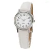 Montres-bracelets classiques femmes Vintage montres à Quartz numéro arabe dames mode lecture facile montre-bracelet femme horloge