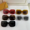 Occhiali da sole quadrati oversize grigio nero per occhiali da sole da donna Designer Sonnenbrille gafas de sol Occhiali con protezione UV400 con scatola