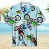 Camicie casual da uomo Camisa Hawaiana Con Estampado 3D De Perro Para Hombre Cubana Vintage Informal Manga Corta