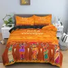 Ensembles de literie Afrique Housse de couette Ensemble de style ethnique Chant et danse Housses de couette pour chambre Twin Queen King Size 220x240cm 2 3 PCS 230215