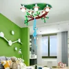 Ceiling Lights LED LightsEye Protection Boy Children's Room Creative Leaf Cartoon Modeling For