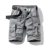 Men's Shorts Mens Summer Cotton Army Tactical Cargo Shorts Fashion Khaki Multi-pocket Casual Short Pants Loose Military Shorts Men 230215