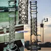 Straight Tube Hookahs Thick Glass Bongs Water Pipes comb Water Bong Heady Dab Rigs With 18mm Joint