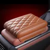 Seat Cushions SPORTME Car Accessories Leather Armrest Box Heightening Pad Universal Auto Interior Parts Center Console Aremrests Cushion