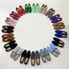 Desiner Loropiana Chaussures en ligne Chaussures pour femmes en cuir véritable Lp Lucky Shoes Semelles souples European Large British Style Flat Bottom Pointed Casual Shoes