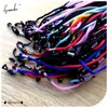 Catene per occhiali Lymouko 100pcsLot Multicolor Nylon Occhiali String Cord Holder Occhiali da sole per occhiali sportivi Cordino per collo Corda per cinturino 230214