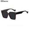 Sunglasses 53213 Square Large Frame Polarized Sunglasses Fashion Men Women Acetate Leg T-Nail Mirror Sun glasses G230214