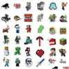 Auto stickers 100 stcs gemengd skateboard sticker avontuur mijn wereld voor laptop pad fiets motorfiets ps4 telefoon lage koelkast sticker pvc gu dhwuh