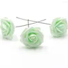 Декоративные цветы Mint Roses Spring Wedding 3 -дюймовый искусственный цветочный декор 100 стебли