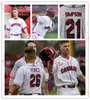 Cole Messina Carolina do Sul Gamecocks Jersey de beisebol Caleb Denny Gavin Casas Ethan petry Talmadge Lecroy Custom costura