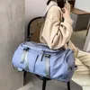 Duffel Bags Travel Backpack Large-capacity Single-shoulder Sports Gym Bag Multi-function Storage Jelly Waterproof