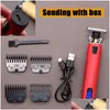 Elektrische Rasierer Haarschneider Barber Clipper Schnurloses Schneiden Hine Bart Rasieren Wireless Razor Männer Rasierer 220521 Drop Lieferung Heal Dhkaw