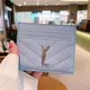 Klasyczne designerskie klipy pieniężne luksusowe mężczyźni mini portfele uchwyt karty moda moneta torebka kieszonkowa kieszonkowa skórzana portfel wnętrza