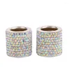 Interieurdecoraties Yolu 1 pc's autostoelhoofdsteun kraag decor Auto molten strass Regeringsstaaf staaf diamantring bling