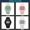 Wristwatches Women Digital Watch LED Watches For Ladies Clock Electronic Wrist Female 2023 Relogio Feminino