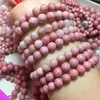 Strand Rose Stone Armband Faith Natural Energy Elastic Fashion Sweet Romantic Women Beaded Gift 3 Specifikationer