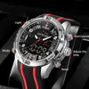 Wristwatches Mens Watches Top Sport Waterproof Watch For Men Fashion Dual Display Quartz Alarm Clock Relogio Masculino 2023Wristwatches Wris