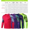 T-shirts d'extérieur Hommes Adulte Football Gardien Uniforme Éponge De Protection À Manches Longues Enfant Formation Football Gardien De Football Jersey Top Pantalon 230215