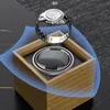 Remontoirs de montres Remontoir de montres en bois de luxe HighEnd 2 4 6 Slot Montres automatiques Box avec Mabuchi Motor Watch Shaker Cabinet Horloge Boîte de rangement 230214