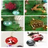 Decoração de festas variadas de cores de árvores de Natal pendentes de pingentes de família pendentes