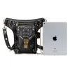 HBP Leather Women's chain bag Steampunk retro locomotive handbag Women's one-shoulder messenger bags Women waist purse