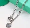 Collier Designer Bijoux Colliers chaînes chaînes Link Luxury Jewelry Heart Pendant Custom Love Women Womens Inneildless Steel Vale246o