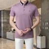 2023 Men's Polos spring luxury Italian T-shirt T-shirt designer Polo shirt high street embroidery garter bee print clothing men's brand Polo