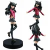 Anime Manga 20CM Populaire Anime Fate / stay night Figure Tohsaka Rin Uniforme Scolaire Debout Jolie Fille Modèle PVC Statique Jouets Collection DollJ230215