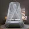 Mosquito Net Yanyangtian Bed Canopy na łóżku Mosquito Net Letni kemping namiot odstraszający zasłonę Składany sieć sypialnia 230214