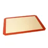 Table Mats en silicone Mat à pâtisserie Natte-cadgle Accureur des outils de cuisine pizza pour les gâteaux