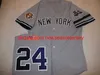 Maillots de baseball NOUVEAU College Baseball Wears 2001 World Series Jersey Derek Jeter Scott Brosius Jorge Posada Roger Clemens Tino Martinez Davi