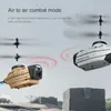 ذكي UAV KY202 RC Helicopter Drone 4K Professional HD Camera Gesture استشعار الستة محاور WiFi RC ألعاب التحكم عن بُعد للأولاد 230214