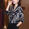 Kvinnorjackor Summer Chiffon Lace Print Jacket Kvinnor Lång ärm Löst Bomber Jacka Lady Topps Female Baseball Jacket Rockar Kläder 230215