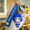 Custom Cartoon Character Kid Keyring Accessories Key Chain Toy Rubber 3D Soft Anime PVC Keychain