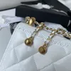 Bolsa de mão de marca superior bolsa de ombro bolsa de mão xadrez carteira botão sólido de duas letras algodão pele de carneiro padrão simples bolsas de noite de luxo femininas bolsas