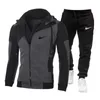 Marque Mode Hommes Survêtement 2 Pièces Sweats À Capuche Pantalon De Basket-Ball Femmes Sweat Costumes Plus La Taille Jogger Ensembles Streetwear hommes Vêtements TEV3