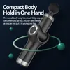 Helkroppsmassager Electric Massage Gun Professional Muscle Pain Relief Relaxation Fascial Vibration Fitness Equipment 230214