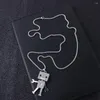 Pendant Necklaces Hip Hop Trendy Stainless Steel Necklace Unisex Heavy Industry Man Birthday Present Metal Robot Design Jewelry