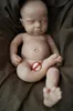 Dolls 12" Boy Micro Preemie Full Body Silikondocka " loulou" Naturtrogna Mini Reborn Doll Surprice Barn Anti-stress min melodi 230215