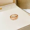 Модные мужские дизайнерские кольца, женские широкие и узкие открытые кольца, легко деформируемые, Lady Sier, со змеиным покрытием, легкая кость, полный бриллиант