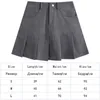 Skirts Pleated Skirt Women Y2k Harajuku White Pencil Skirt Uniforms Safety Pants Summer Solid Color Casual Mini Kawaii Skirt Fashion 230215