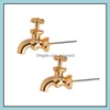 Stud Faucet ￶rh￤nge unik rolig svart sier f￤rg￶rh￤ngen f￶r coola kvinnor m￤n smycken tillbeh￶r g￥vor sk￶nhet droppleverans dhfyx