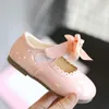 Buty sportowe moda maluch urodzone niemowlę dzieci miękkie księżniczki motyl-kold skórzany płaski hookloop chaussure