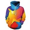 Herrtröjor 6 stil hajuku plus storlek tröjor 3d tryck man kvinnor huva pullover casual tunna hip hop outwear toppar