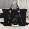 Designer Bags Classic Flower Beach Tote Luxury Large Capacity High Celebrity Party Transparent Beige Black Versatile Fashion