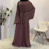 Ethnic Clothing Sunny Turkish Abaya Dubai Moroccan Kaftan Muslim Modest Maxi Dress Vestidos Largos Islamic National Abayas For Women